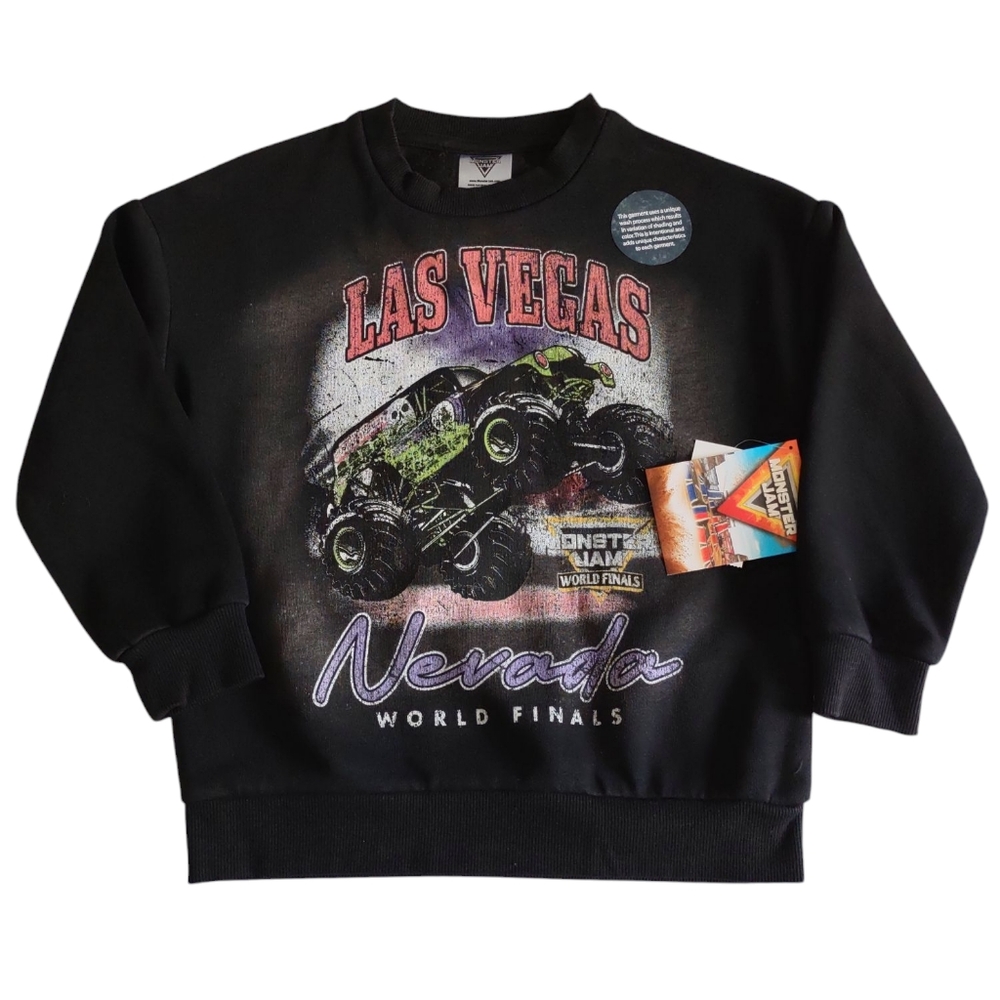 Monster Jam Las Vegas Nevada World Finals Youth Sweatshirt